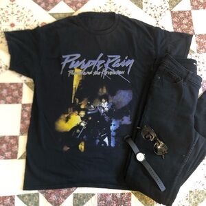 Prince Purple Rain album Graphic Men's T-Shirt